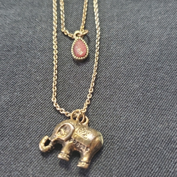 None Jewelry - Lucky  Elephant Costume  Necklace